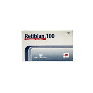 RETIBLAN 100 MG CAJA X 50 CAPSULAS
